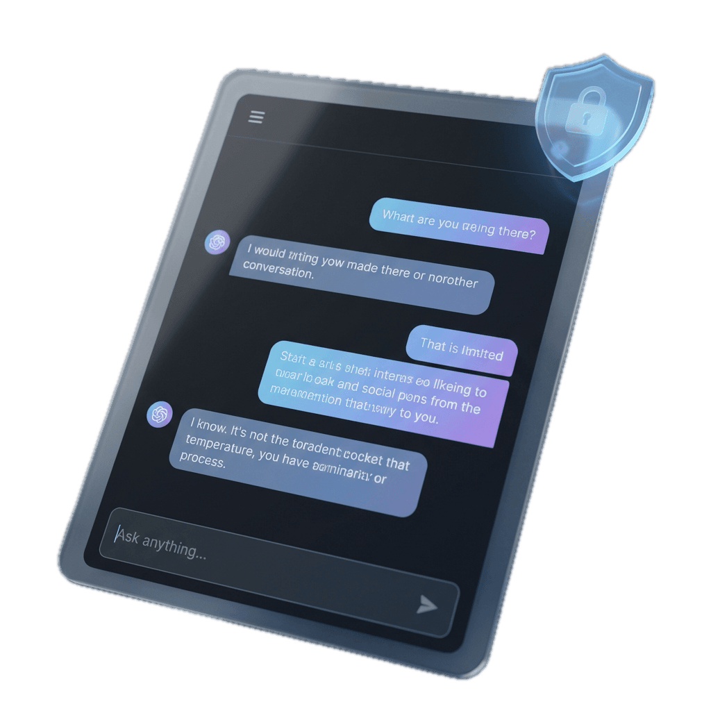 ChatGPT Ads Blocker extension in action